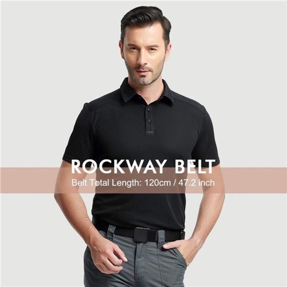 3-Pack Nylon Canvas Belt Plastic Buckle Belt Travel Adjustable Nylon Web Slide - Picture 2 of 6